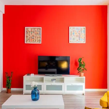 Spacious Clean & Colorful Apt Quiet Zone Valencia Exterior foto