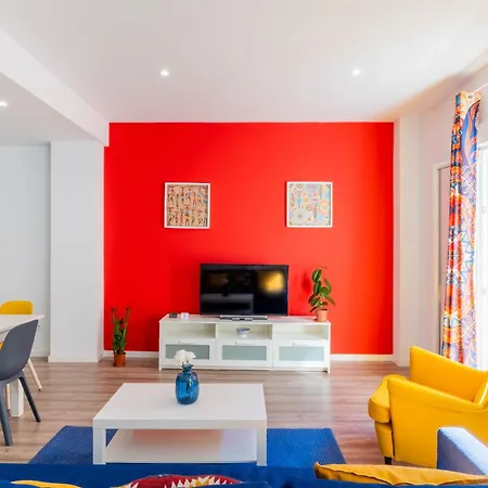 Spacious Clean & Colorful Apt Quiet Zone Valencia Exterior foto