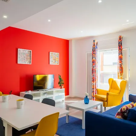 Spacious Clean & Colorful Apt Quiet Zone Valencia Exterior foto